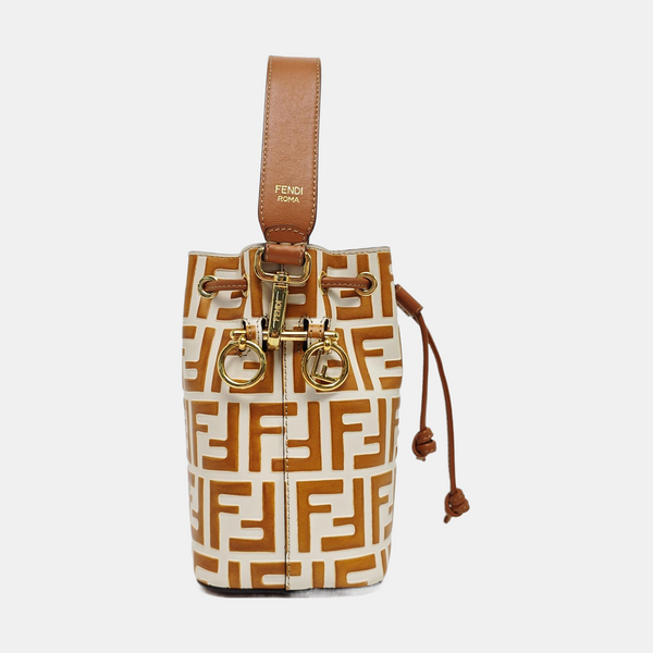 Mon Tresor Mini Calfskin White
