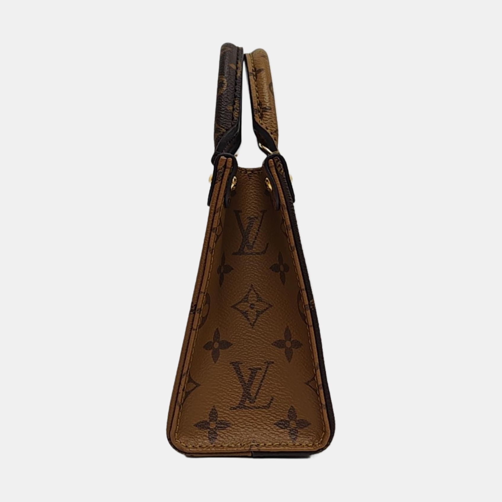 ONTHEGO BB Monogram Coated Canvas Brown
