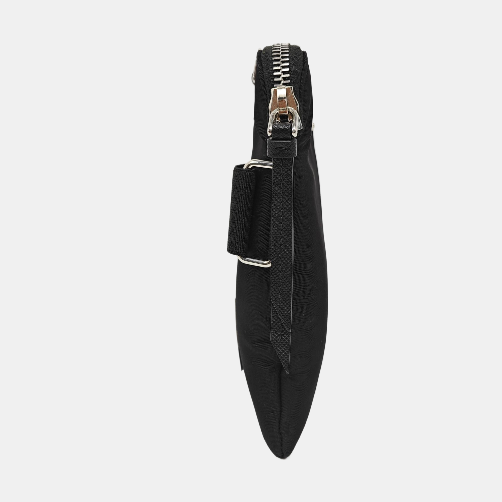 Nylon Shoulder Bag Black