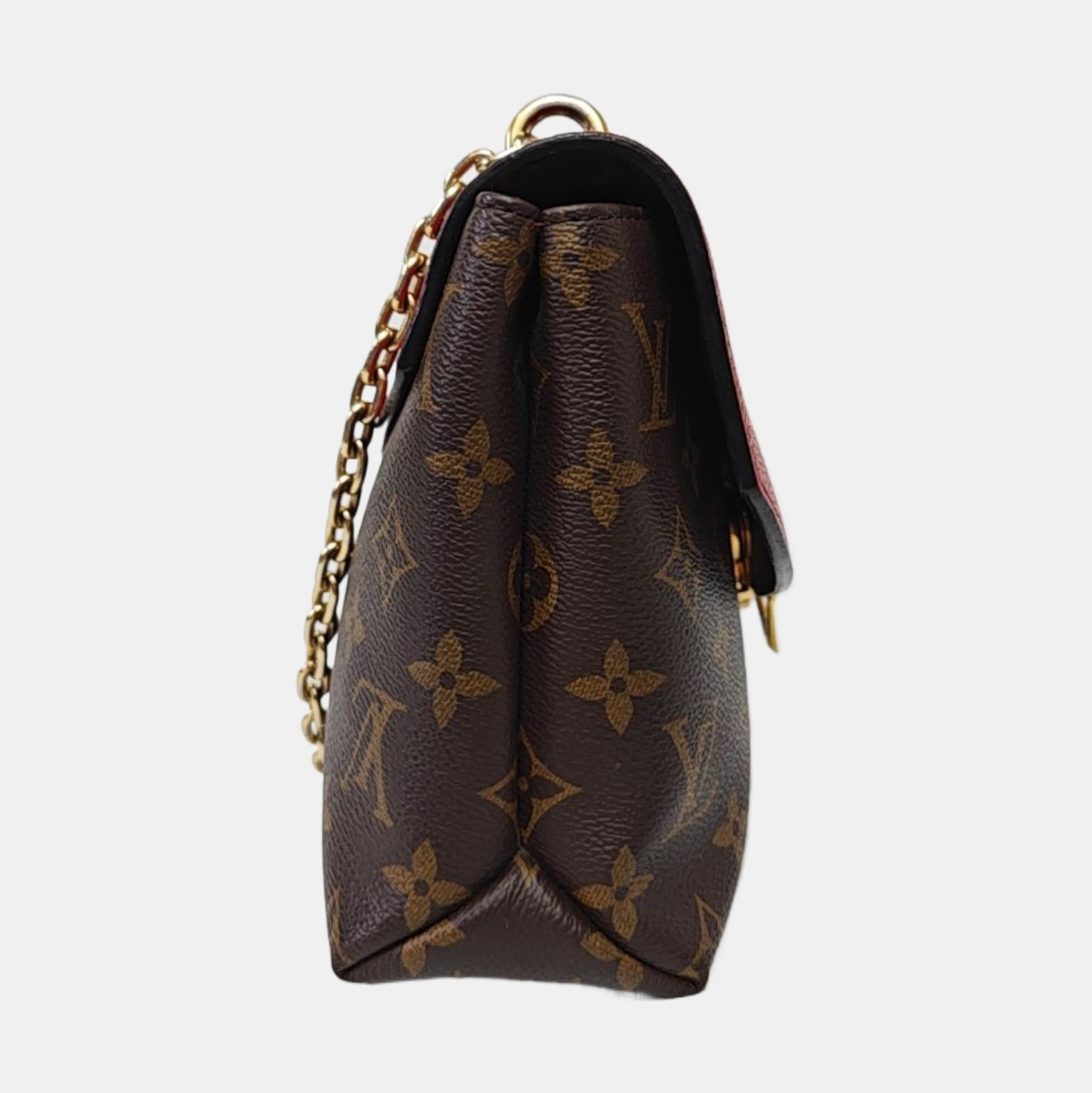 SAINT PLACIDE Monogram Coated Canvas Brown