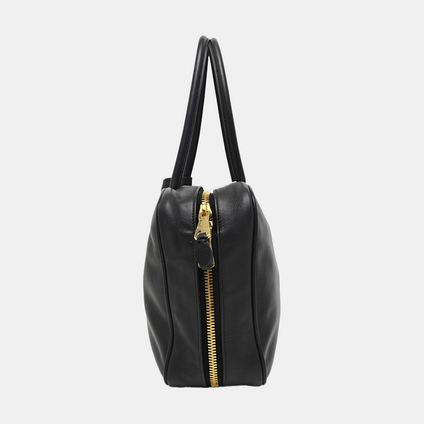 Beau Large Calfskin Black
