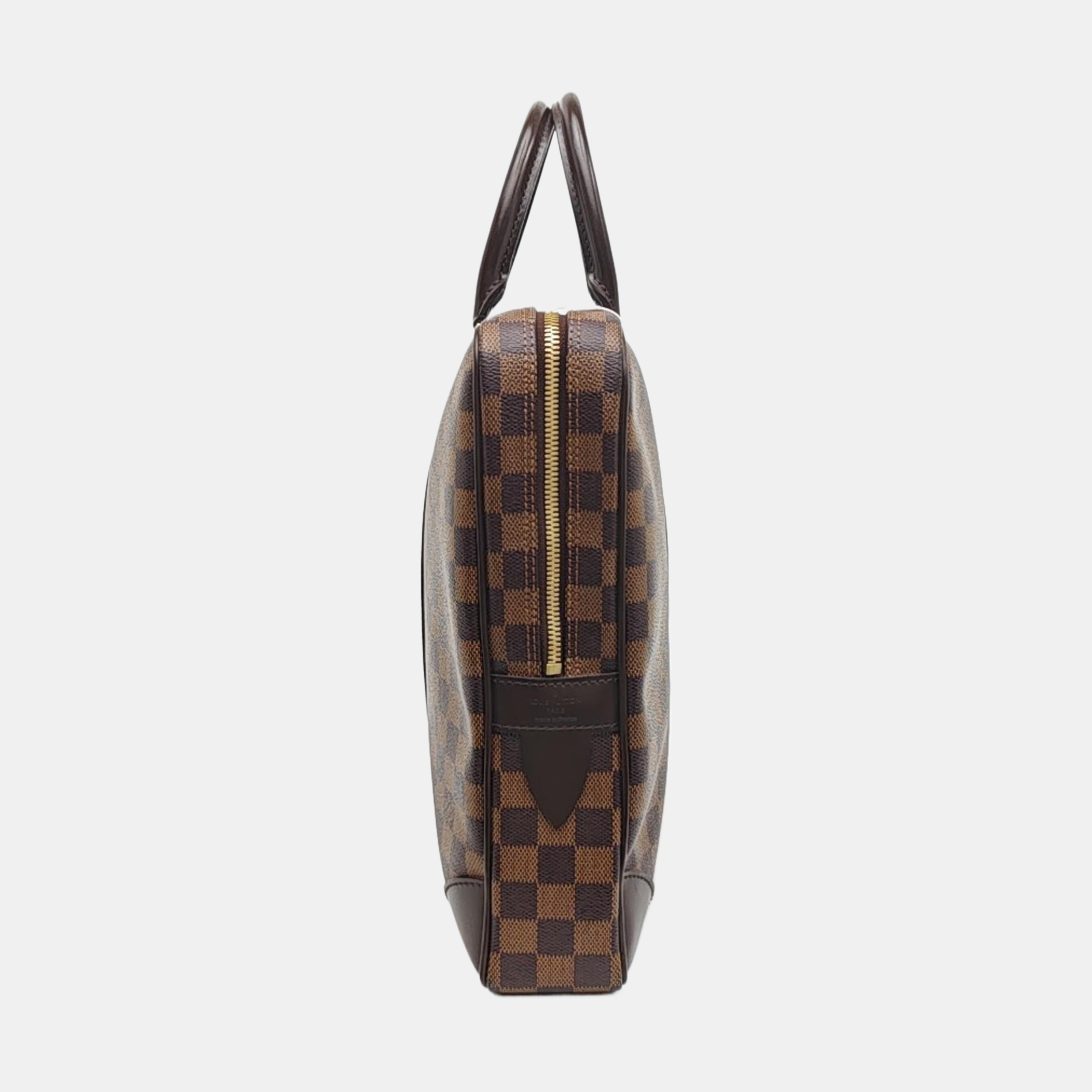 PORTE-DOCUMENTS Damier Ebene Coated Canvas Brown