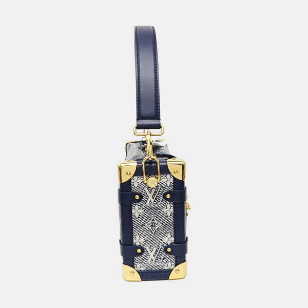 SIDE TRUNK Monogram Denim Blue