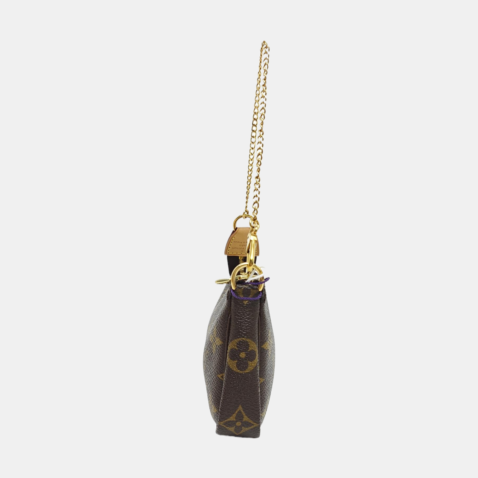 ACCESSOIRES Mini Monogram Coated Canvas Brown