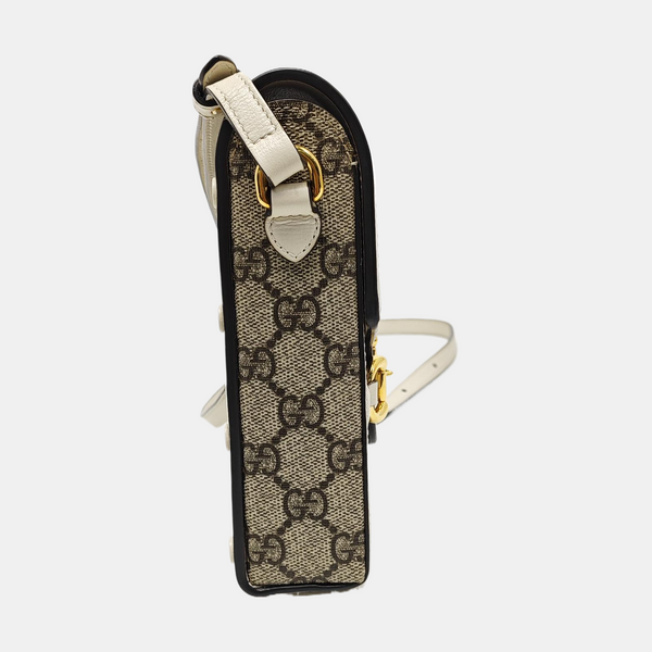Horsebit 1955 Mini Coated Canvas Beige