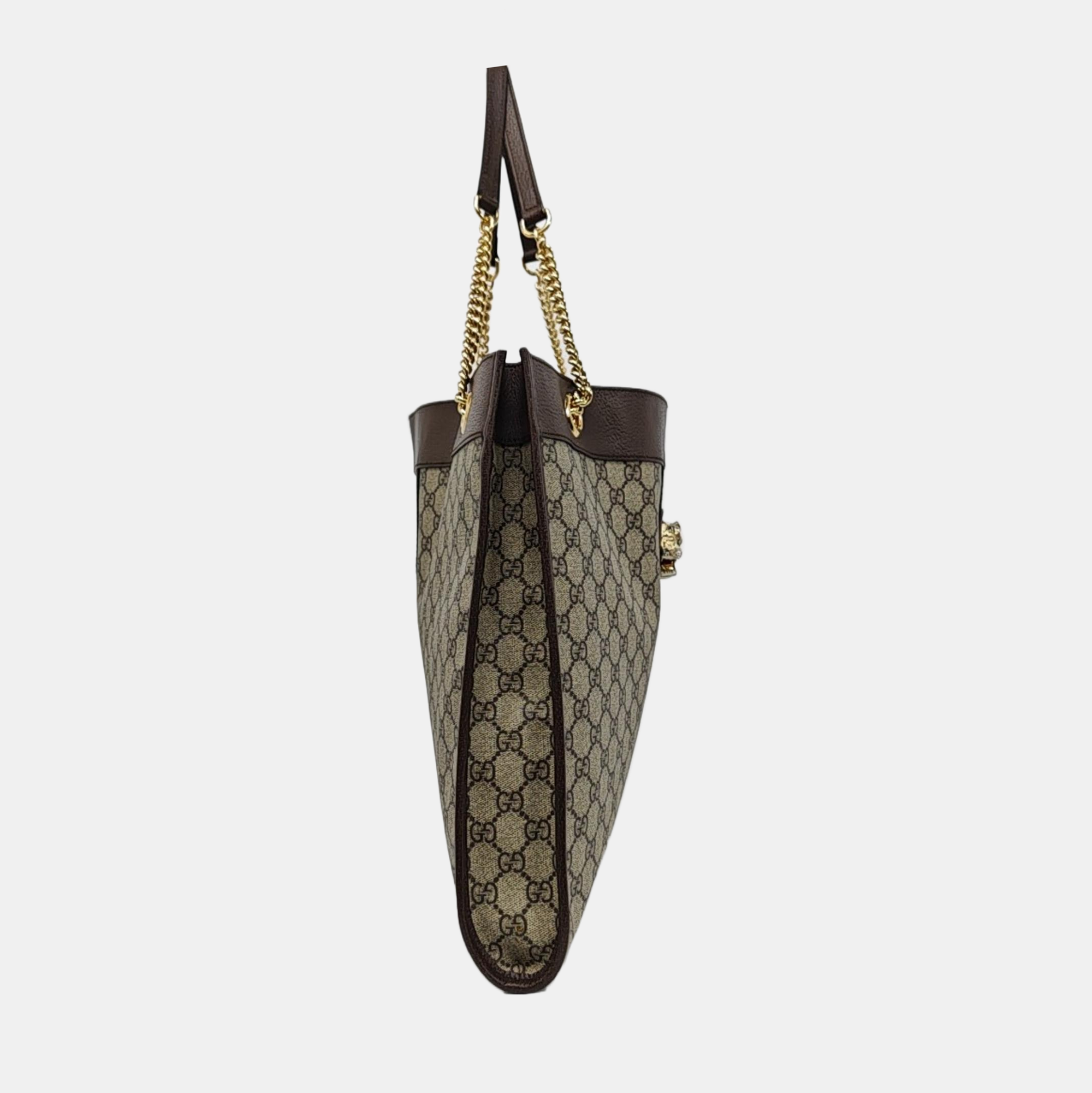 Rajah Monogram Coated Canvas Beige