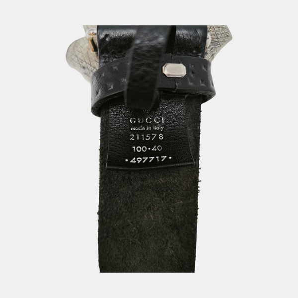 Leather Belt Black