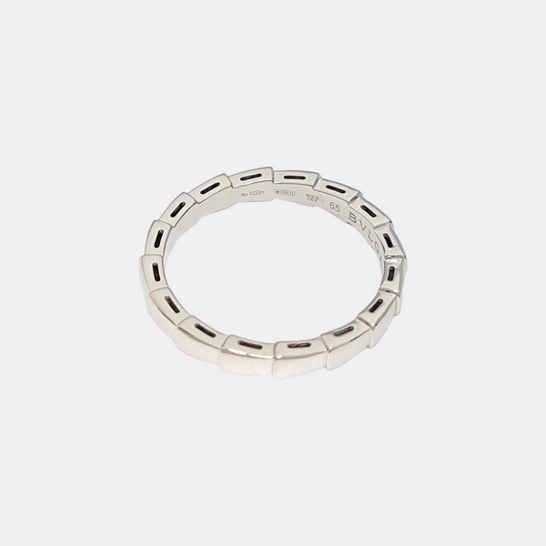 SERPENTI 18k White Gold Silver Ring EU 65