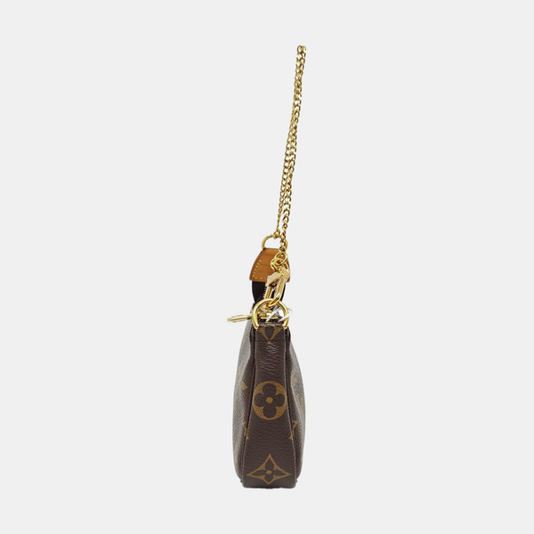 ACCESSOIRES Mini Monogram Coated Canvas Brown