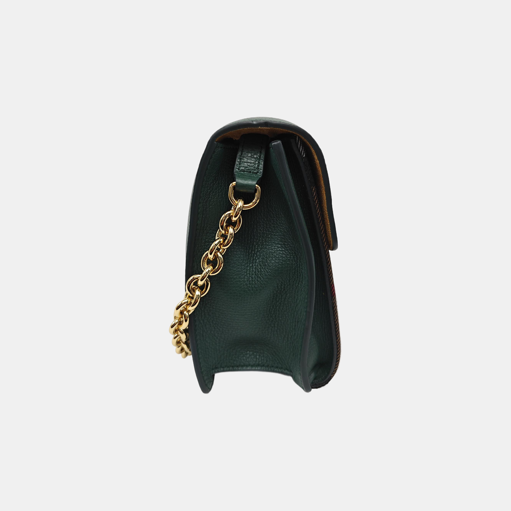 Macken Small Patchwork Green