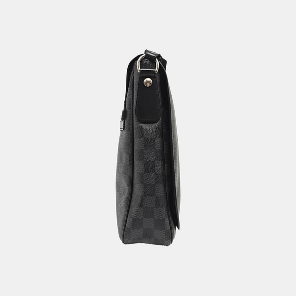 DANIEL Damier Graphite Coated Canvas Gray