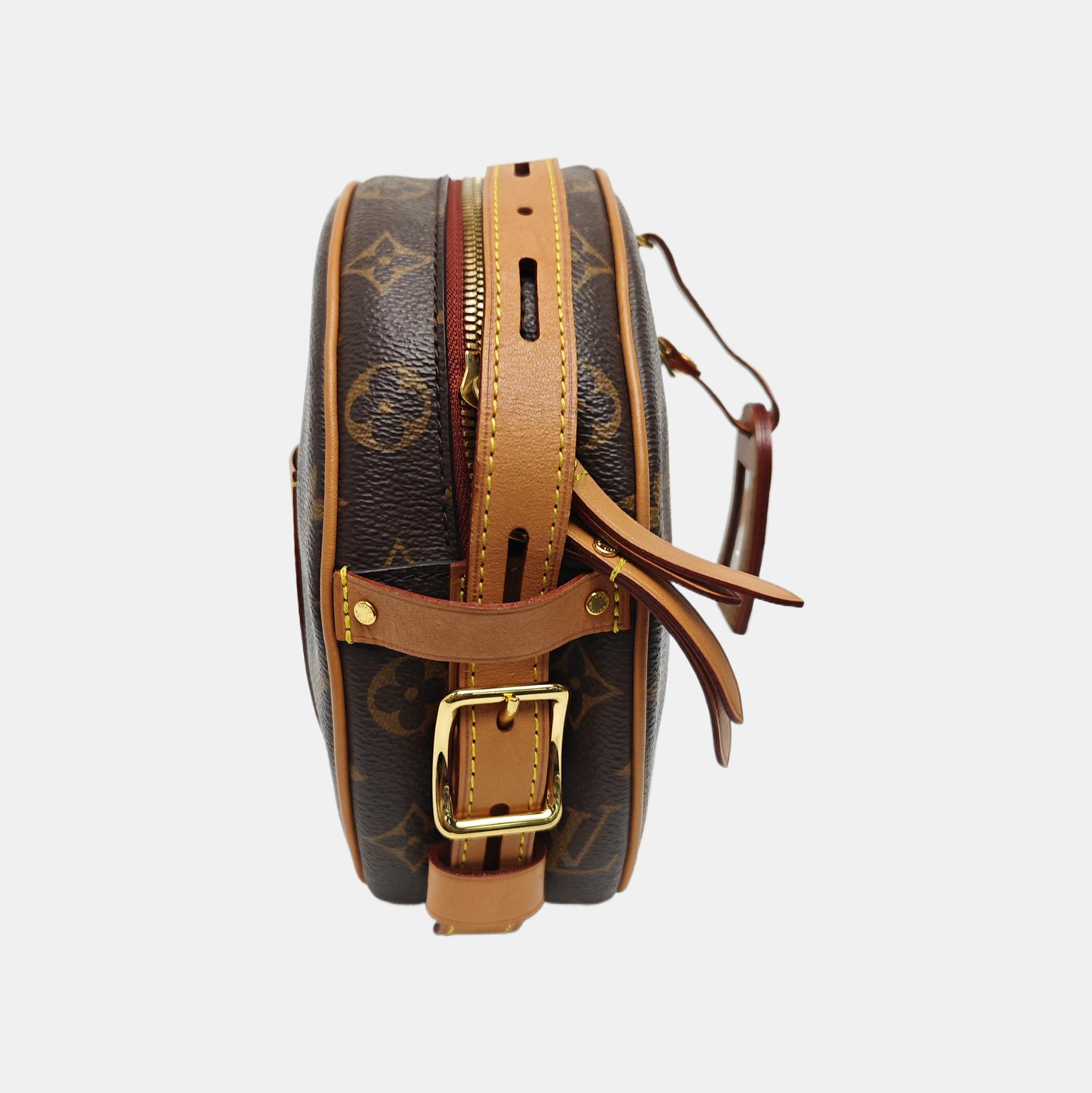 BOITE CHAPEAU MM Monogram Coated Canvas Brown
