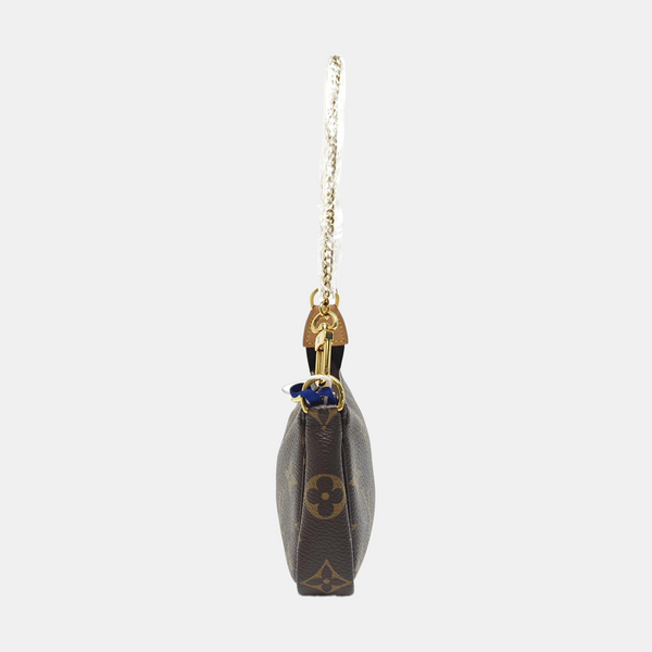ACCESSOIRES Mini Monogram Coated Canvas Brown