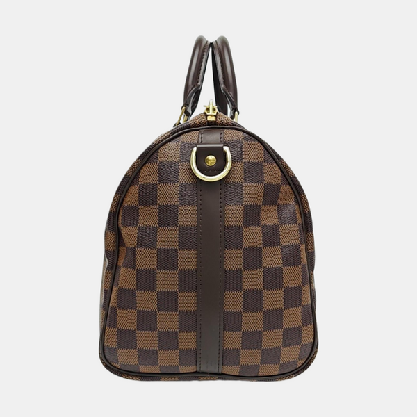 SPEEDY 30 Damier Ebene Coated Canvas Brown