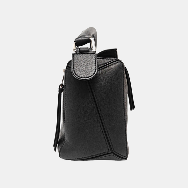 Puzzle Small Calfskin Black