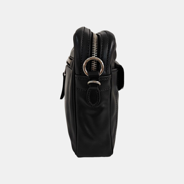 Calfskin Shoulder Bag Black