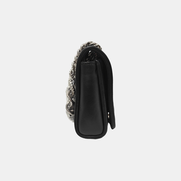 Matelassé Quilted Lambskin Black