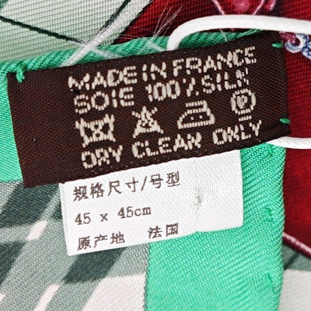 Mulberry Silk Silk Scarf Multicolor