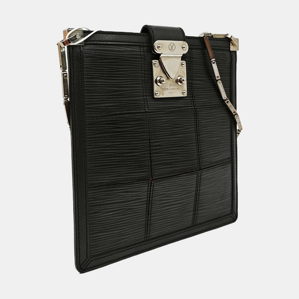 Quilted Calfskin Tote Bag Black