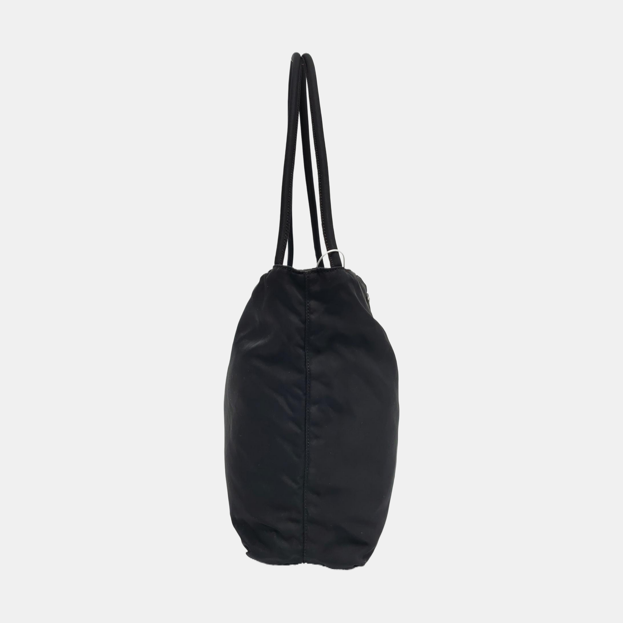 Nylon Tote Bag Black
