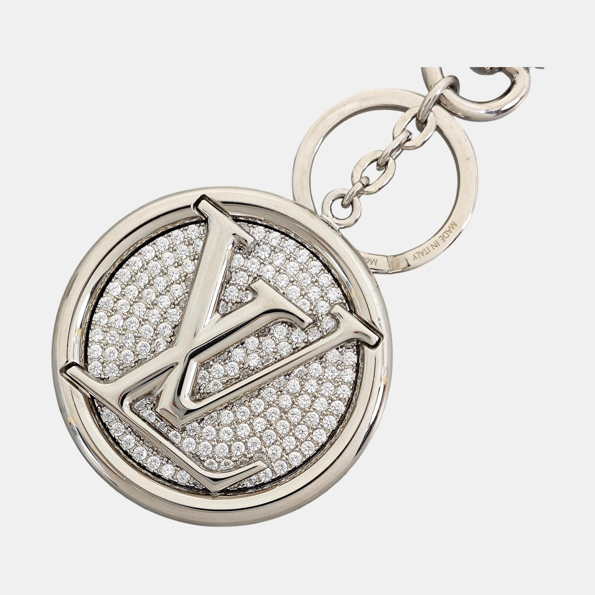 Metal Bag Charm Silver