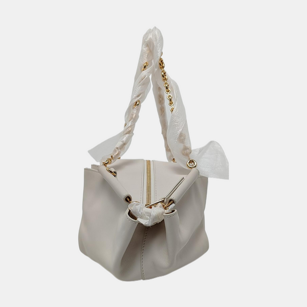 Paseo Small Calfskin White