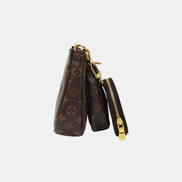 MULTI Monogram Coated Canvas Brown