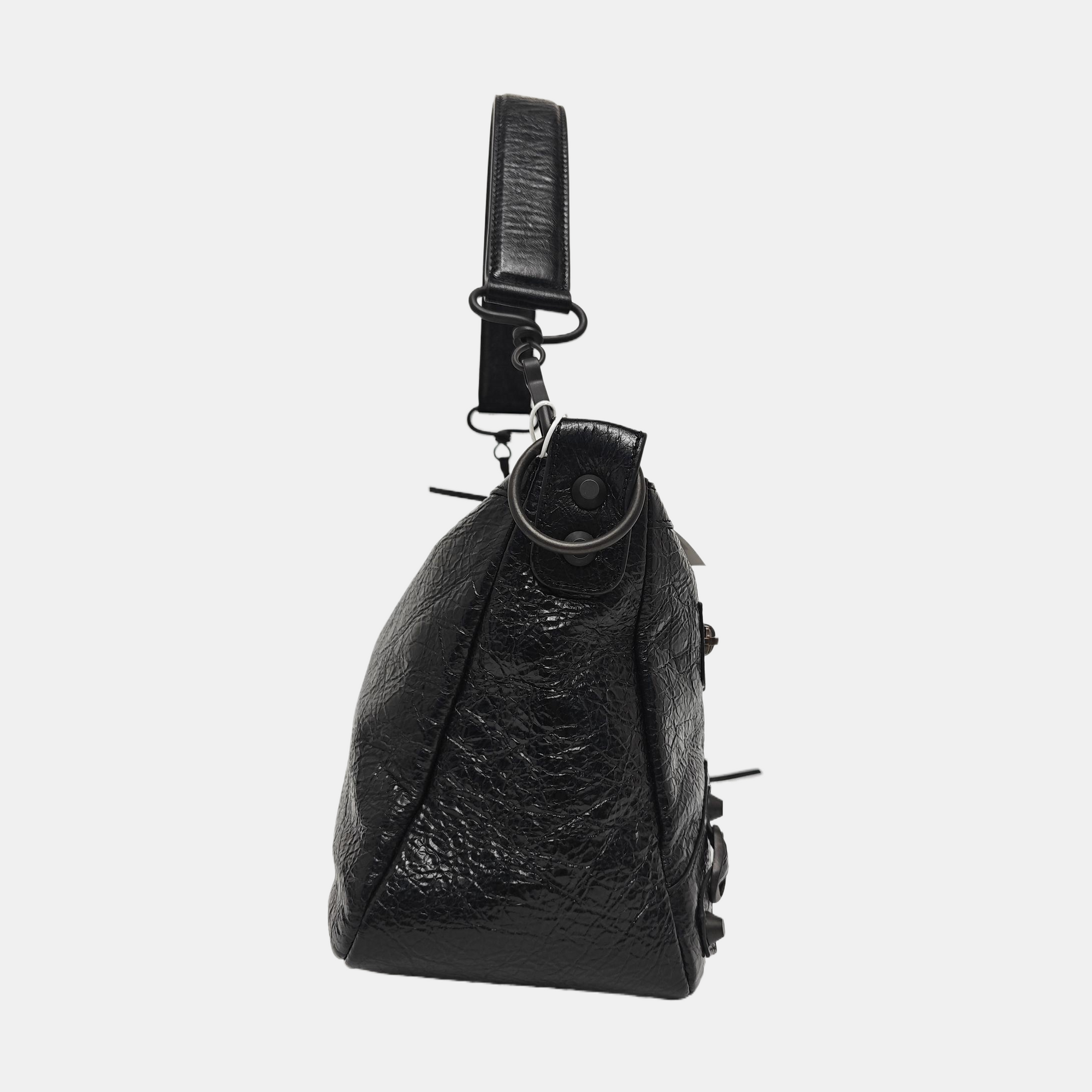 Lambskin Shoulder Bag Black