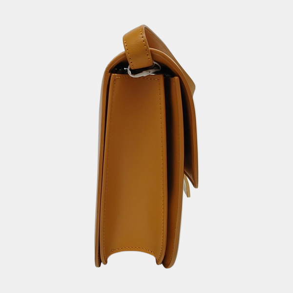 CLASSIC BOX Medium Calfskin Yellow