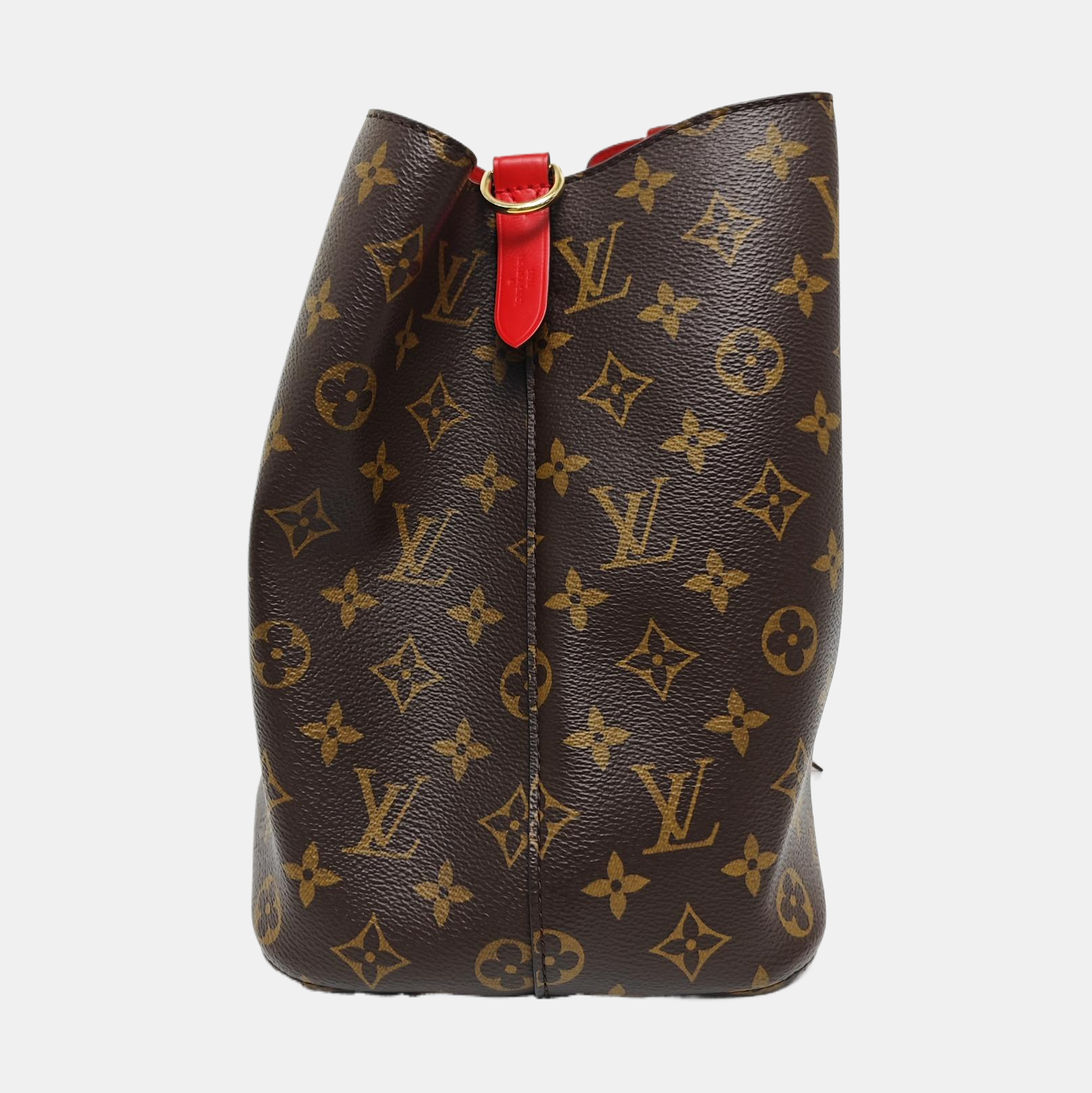 NÉONOÉ MM Monogram Coated Canvas Brown