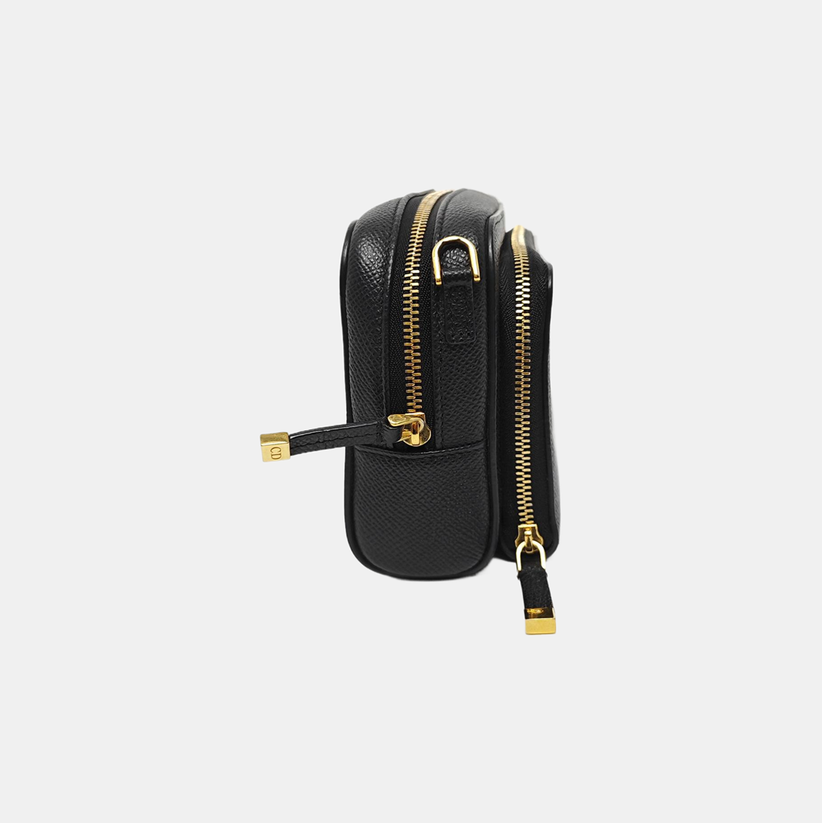 Calfskin Shoulder Bag Black