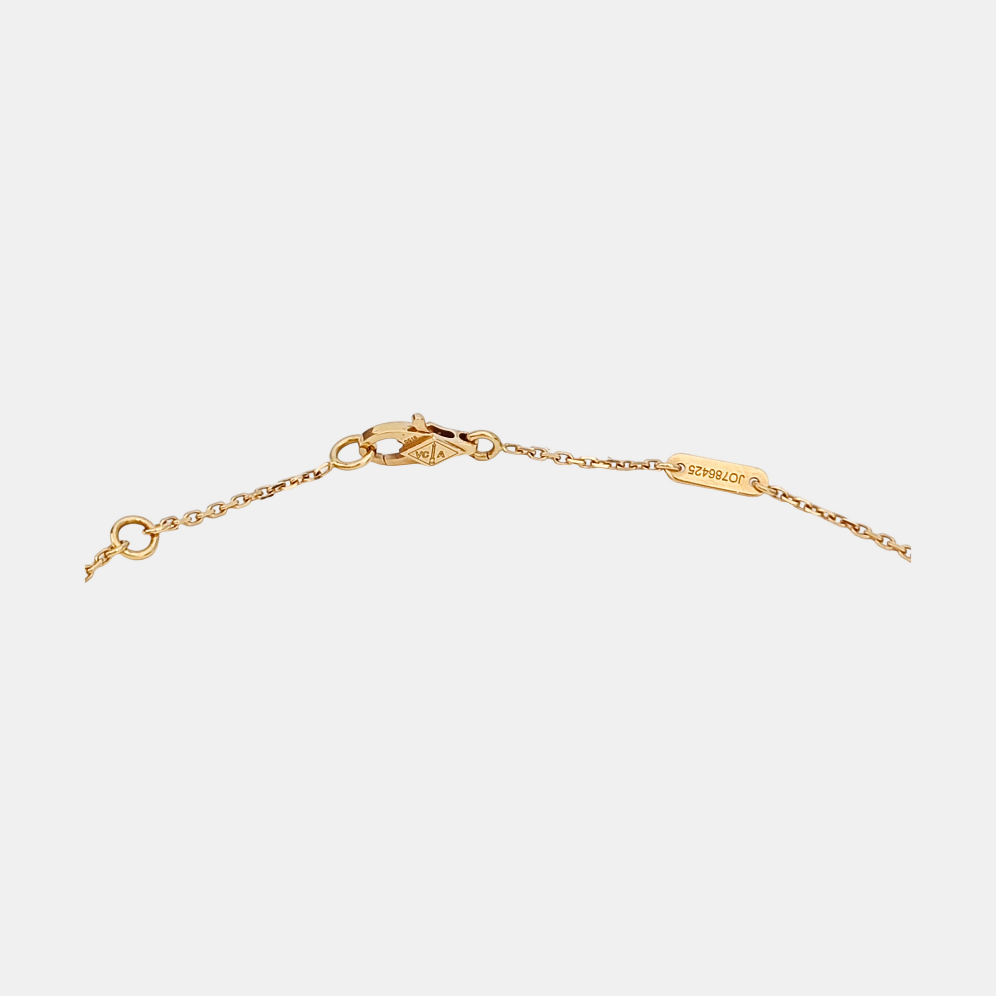 Sweet Alhambra 18k Rose Gold Necklace