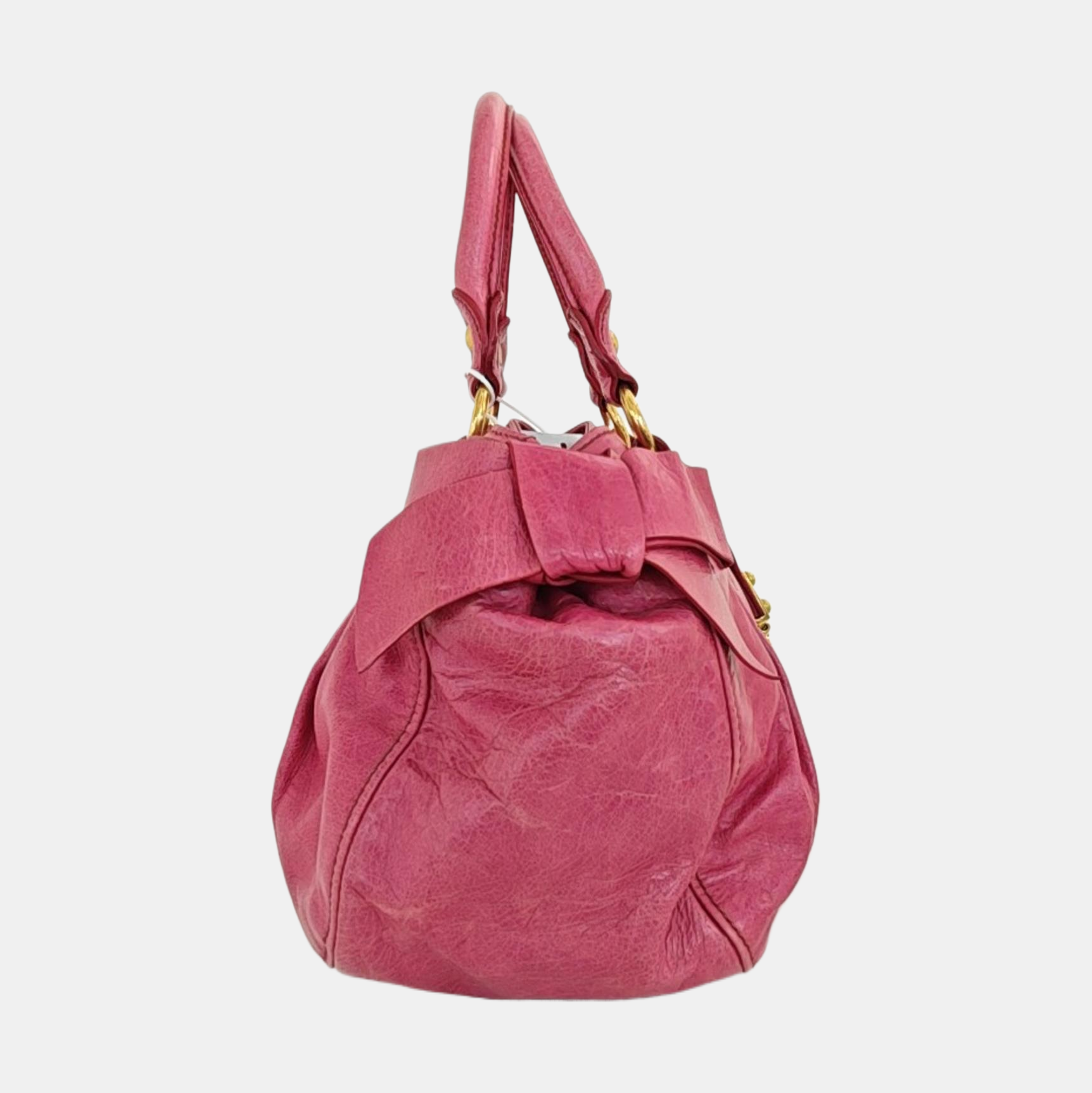 Miu Coffer Calfskin Red