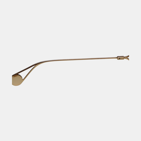 Metal Eyeglasses Gold