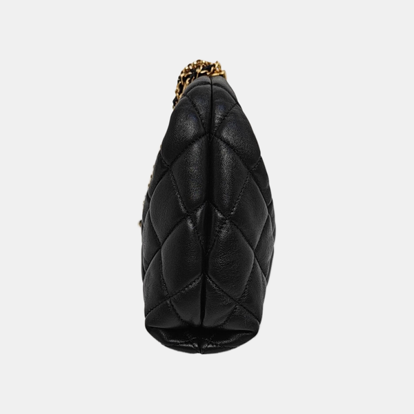 24A Quilted Lambskin Black