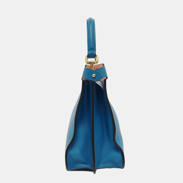 Authenticated pre-owned  Peekaboo Calfskin Blue - Shoulder Bag at Looply