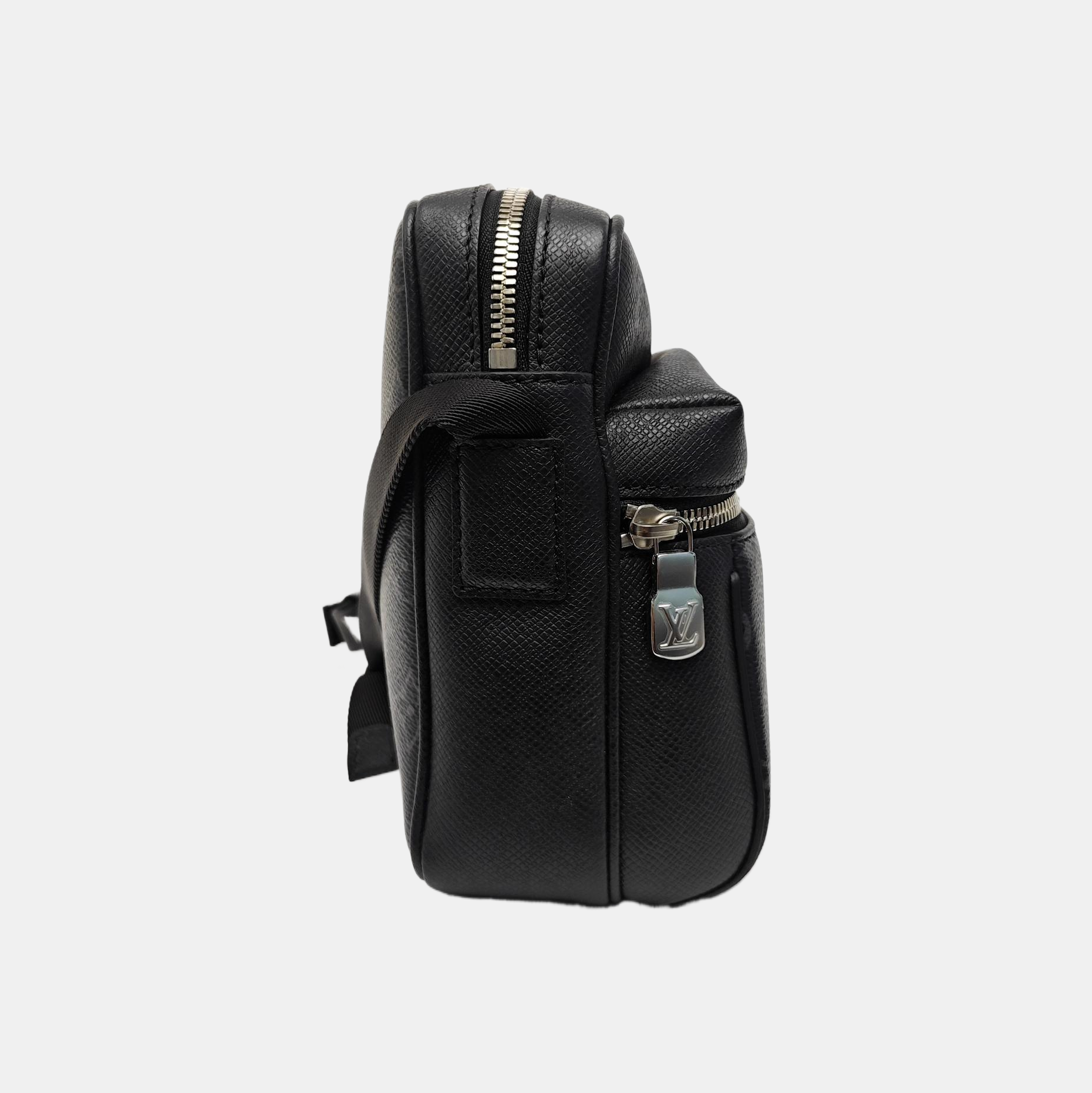 OUTDOOR PM Monogram Coated Canvas Black