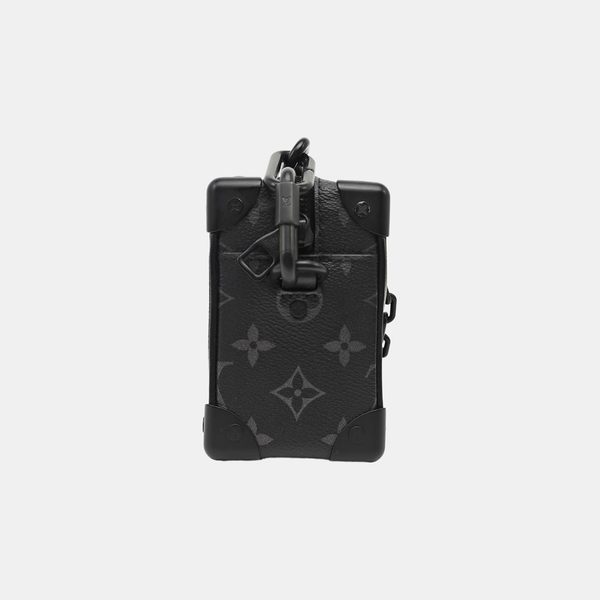 SOFT TRUNK Mini Monogram Coated Canvas Black