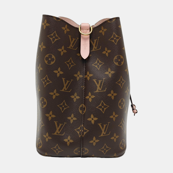 NÉONOÉ MM Monogram Coated Canvas Brown