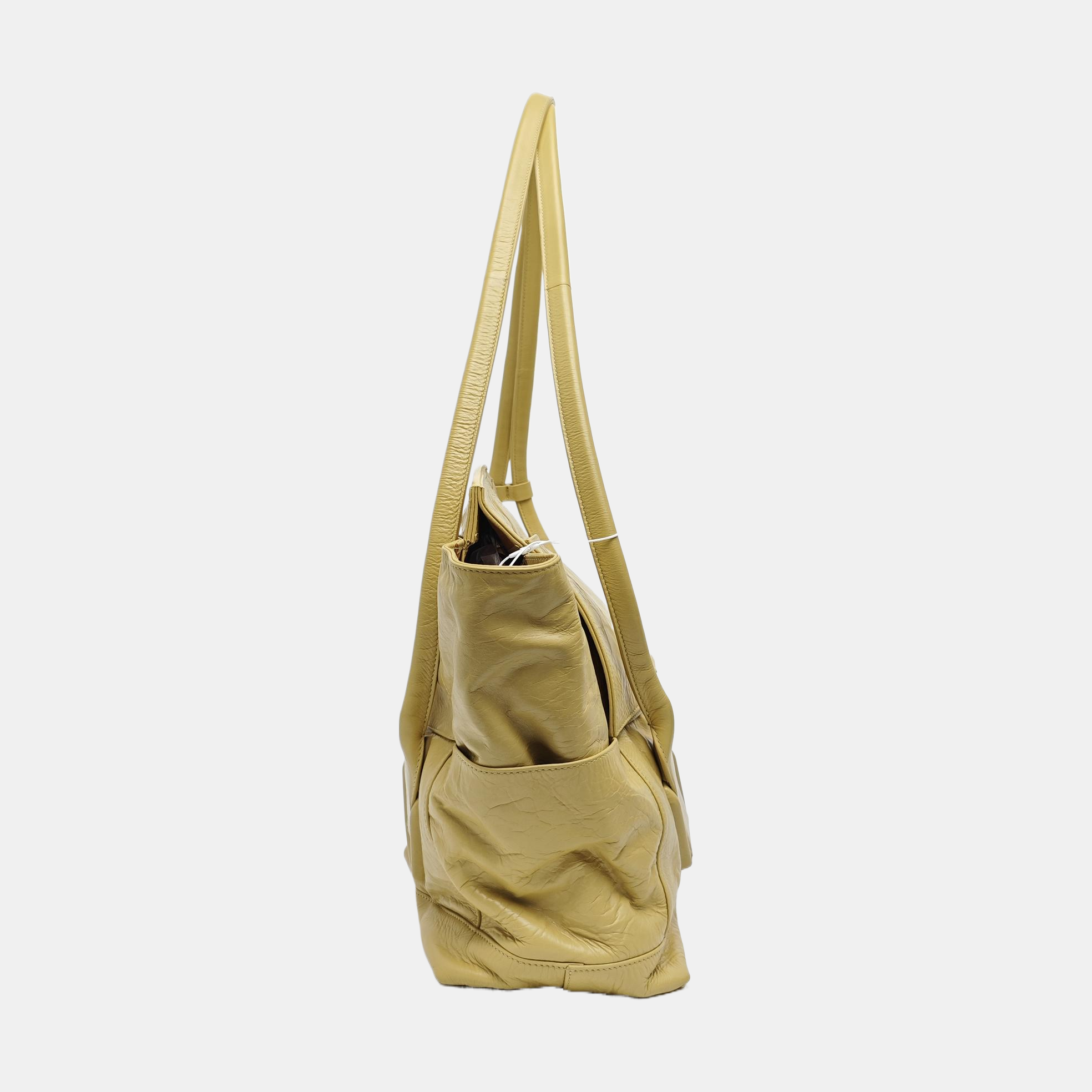 Arco Large Calfskin Beige