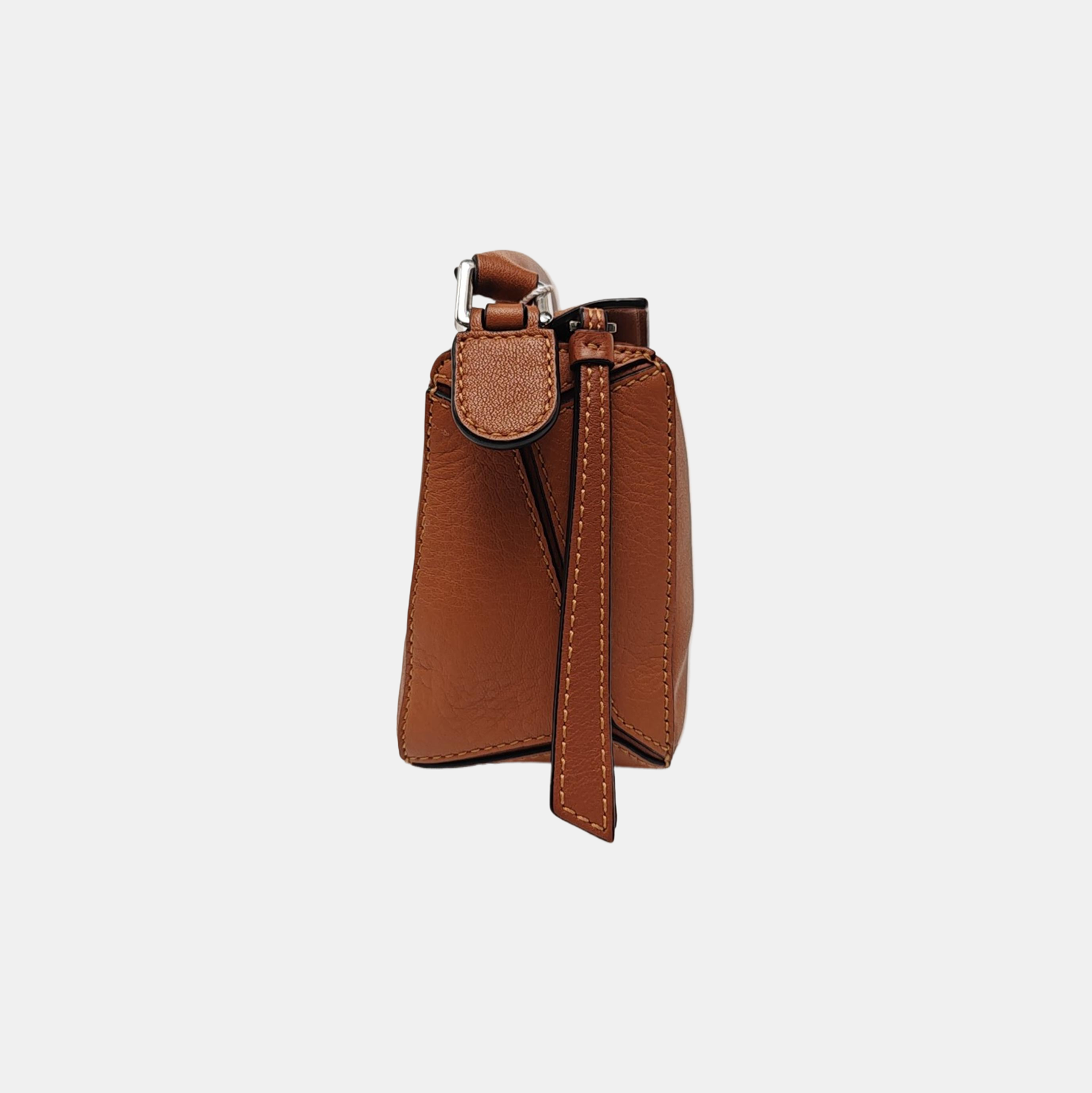 Puzzle Mini Calfskin Brown
