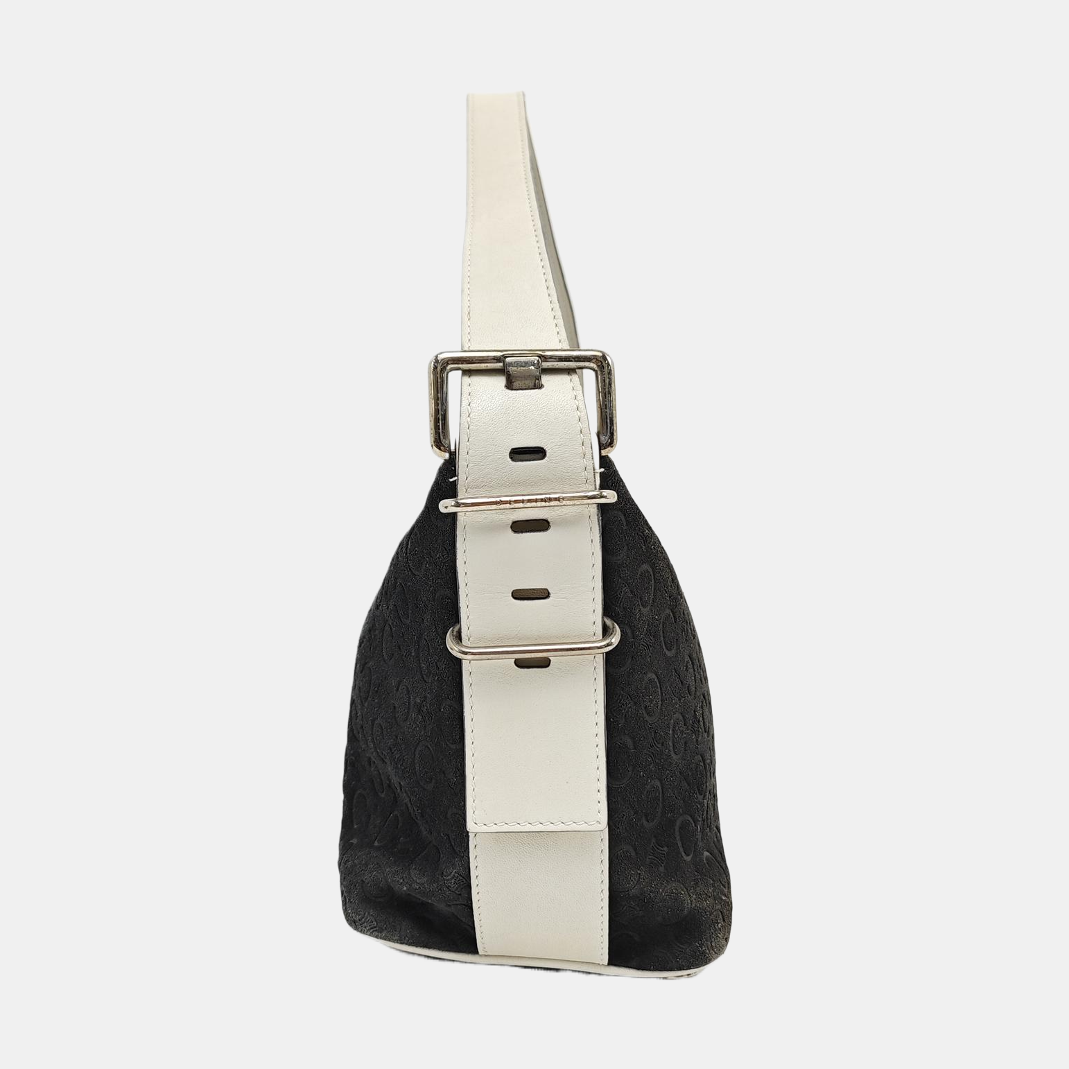 Suede Tote Bag Blue