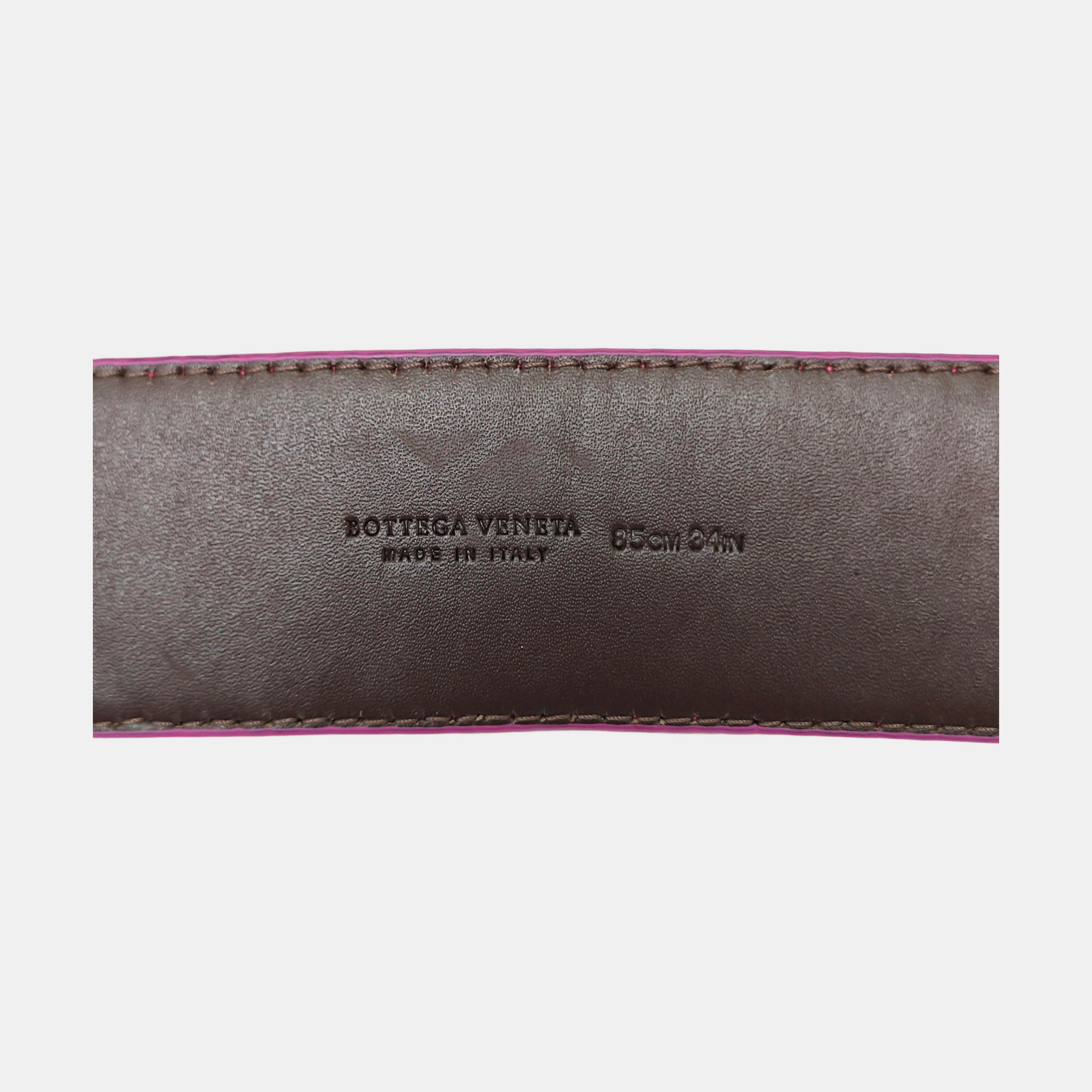 Leather Belt Red