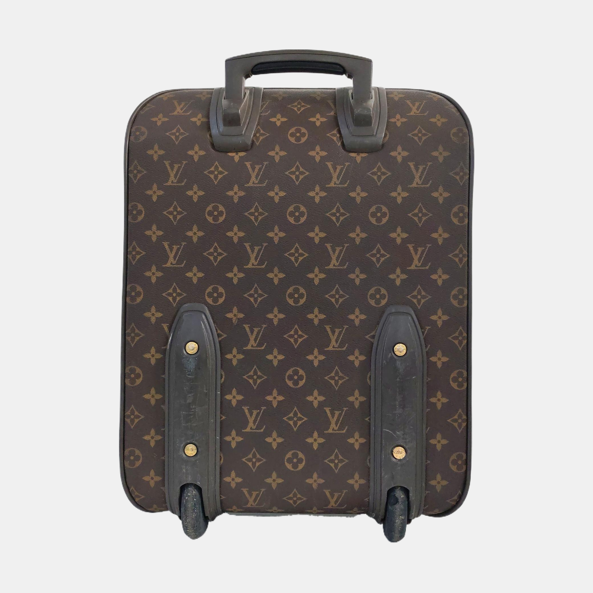 PEGASE 50 Monogram Coated Canvas Brown