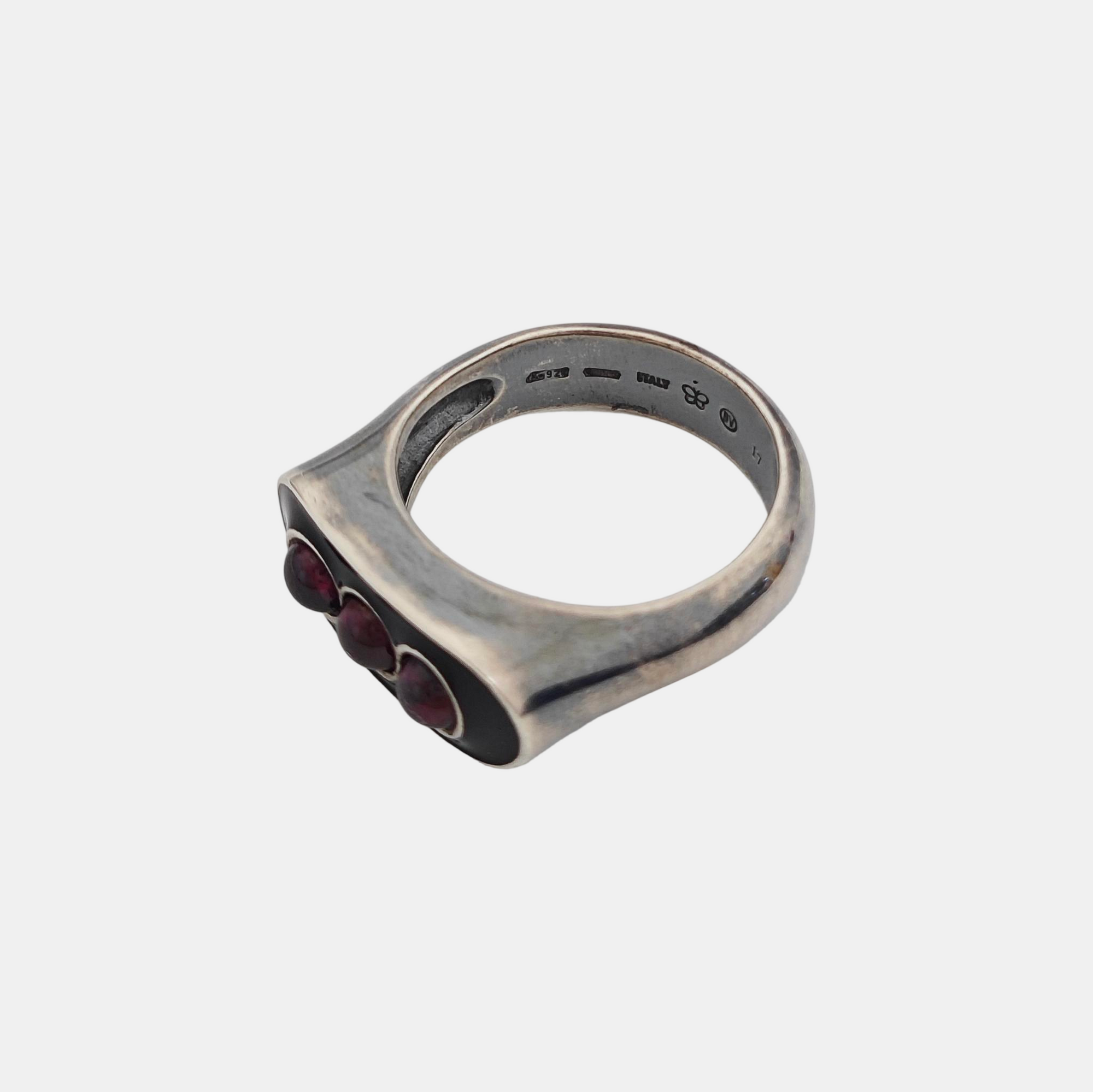 925 Sterling Silver Ring EU 57