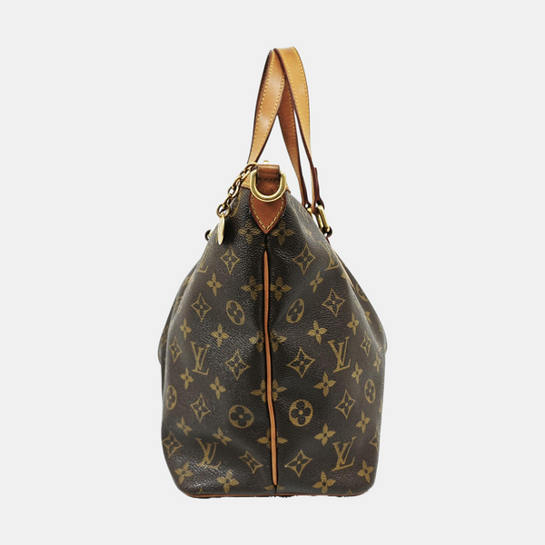 PALERMO PM Monogram Coated Canvas Brown