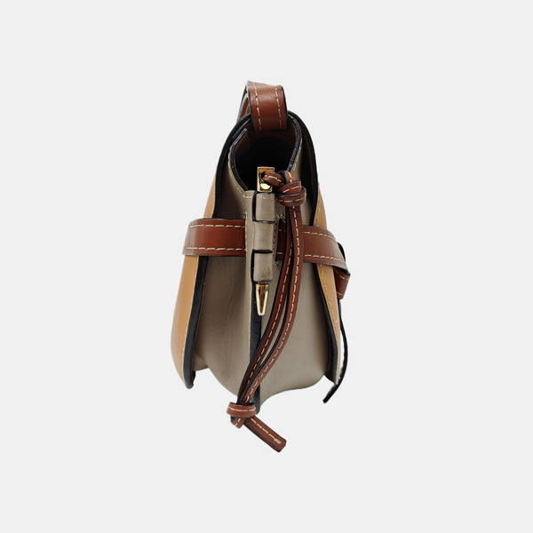 Gate Small Calfskin Brown
