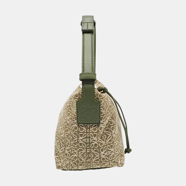 Monogram Canvas Top Handle Bag Green