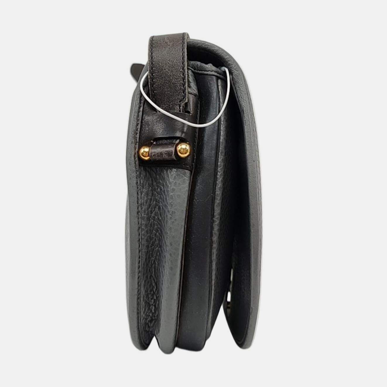 Calfskin Shoulder Bag Gray