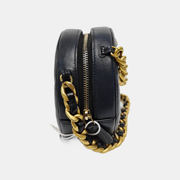 CHANEL 19 Quilted Lambskin Black